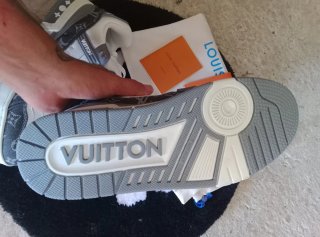 Louis Vuitton Zapatillas Deportivas Gris/Blanco