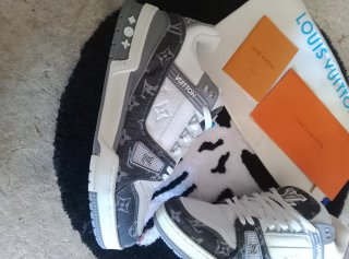 Louis Vuitton Zapatillas Deportivas Gris/Blanco