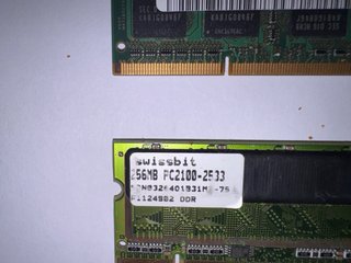 Pack de Memorias RAM SODIMM