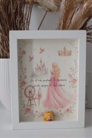 Cuadro Decorativo Aurora Bella Durmiente