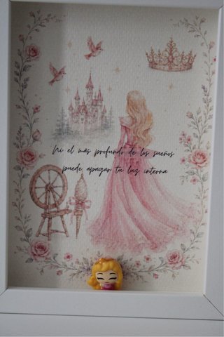Cuadro Decorativo Aurora Bella Durmiente