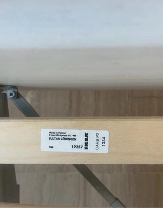 Estructura de Cama IKEA con Somier