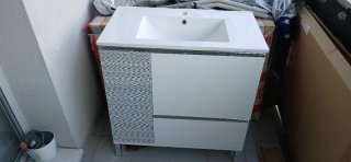 Mueble de baño con espejo