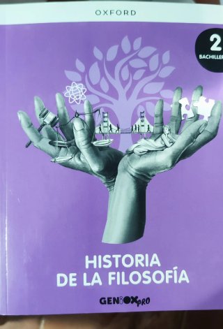 Libro de Filosofía de la historia 2° Bachillerato