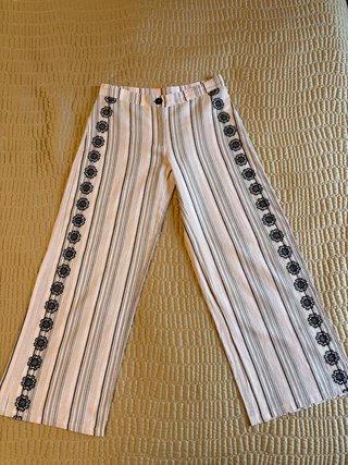 Pantalón nuevo Noon rayas talla 34