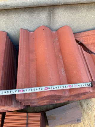 Lote de Tejas Mixtas, Cumbreras y Ventilación