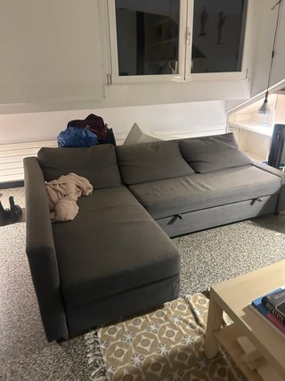 Sofá Cama Gris Ikea