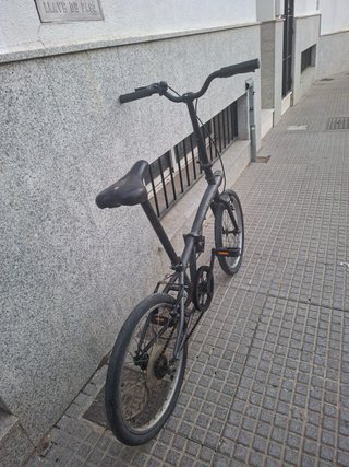 Bicicleta plegable Decathlon