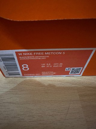 Nike Free Metcon 5 Talla 39
