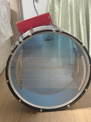 Caja royal1800 con  Parche Azul honsuy
