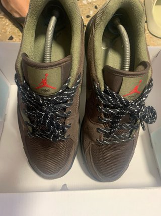 Zapatillas Nike Air Jordan Marrones y Verdes