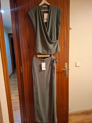 Conjunto Zara Verde