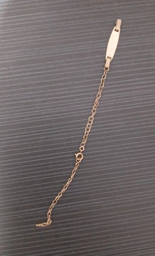 Pulsera de Oro para Bebé