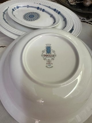 Vajilla Pontesa Granada Vintage 38 Piezas