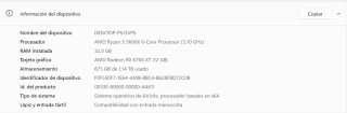 Ordenador Sobremesa MSI Negro