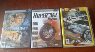 3 Giochi per PC: Runaway, Superbike, NFS