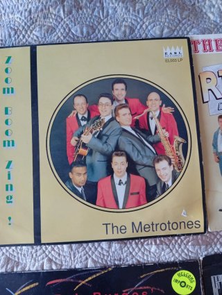 Lote de 4 Vinilos LP Rockabilly