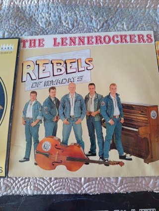 Lote de 4 Vinilos LP Rockabilly