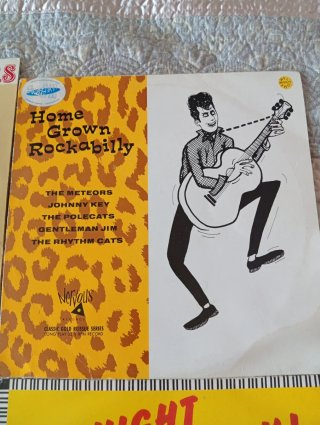 Lote de 4 Vinilos LP Rockabilly