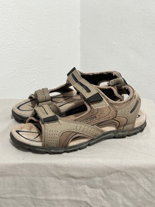 Sandalias Geox Respira Piel Marrón Talla 41