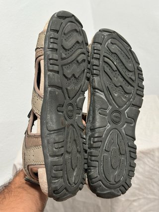 Sandalias Geox Respira Piel Marrón Talla 41