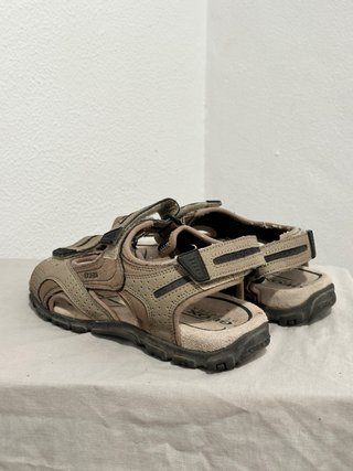 Sandalias Geox Respira Piel Marrón Talla 41