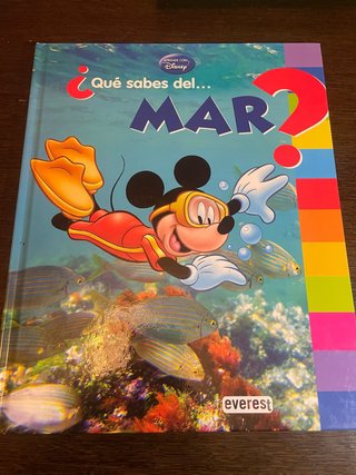 Libro Mickey Mouse ¿Qué sabes del mar?