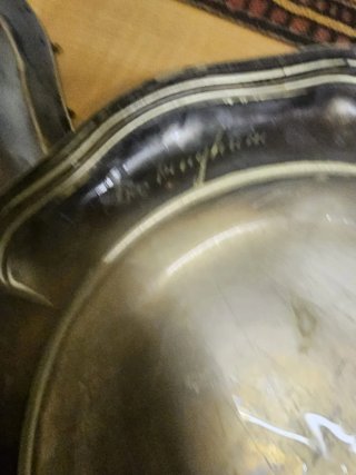 2 Bandejas Antiguas Pesadas