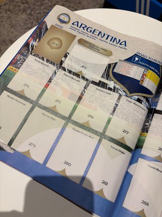 Álbum Panini Mundial Rusia 2018 + 6 cromos origina