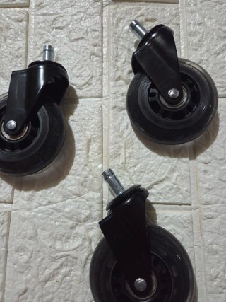 Set de 5 Ruedas para Silla Giratoria