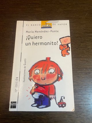 Libro ¡Quiero un hermanito!