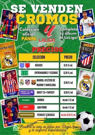 Cromos Panini LaLiga 2026-2027