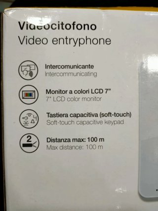 Videocitofono Vimar LCD 7