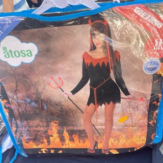 Disfraz Diablesa Atosa Talla M