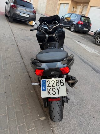 Yamaha TMAX cupula electrica, bariador malossi