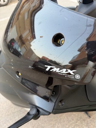 Yamaha TMAX cupula electrica, bariador malossi