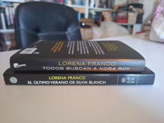 Lote 2 libros Lorena Franco