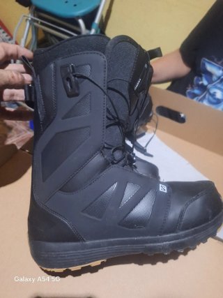 Botas Salomon Launch Black/White Talla 4