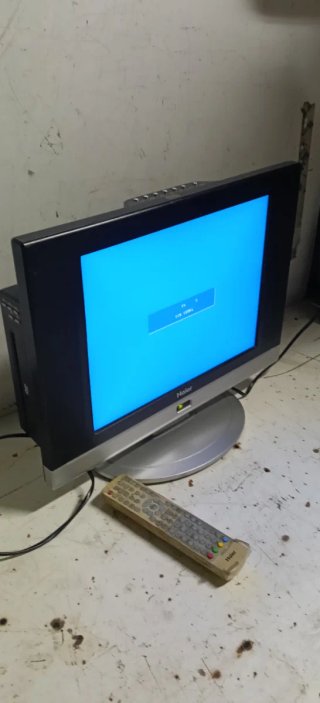 televisor 15 pulgadas con reproductor DVD Haier