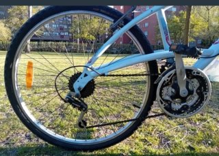 Bicicleta Decathlon 26 Azul