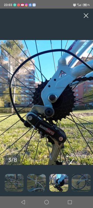Bicicleta Decathlon 26 Azul