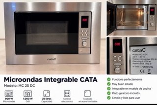 Microondas Integrable CATA MC 25 DC