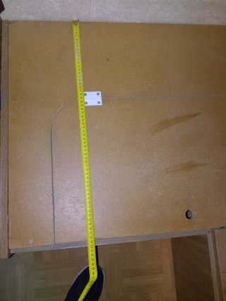 Sofá y mesa para caravana