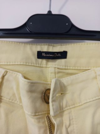 Pantalones amarillos mujer