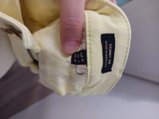 Pantalones amarillos mujer