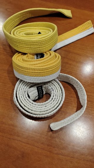 Kimono de Artes Marciales 140cm +2 cinturones