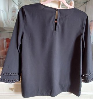 Blusa Sfera Negra Talla L