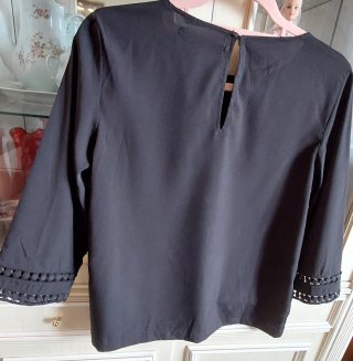 Blusa Sfera Negra Talla L