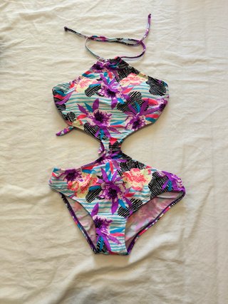 Bañador floral talla XS