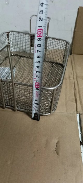 cesta freidora profesional de acero inox bueno